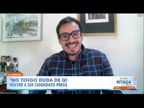 ENTREVISTA EN NTN24: «MADURO VOLVERÁ A SER CANDIDATO» | NEHOMAR HERNÁNDEZ