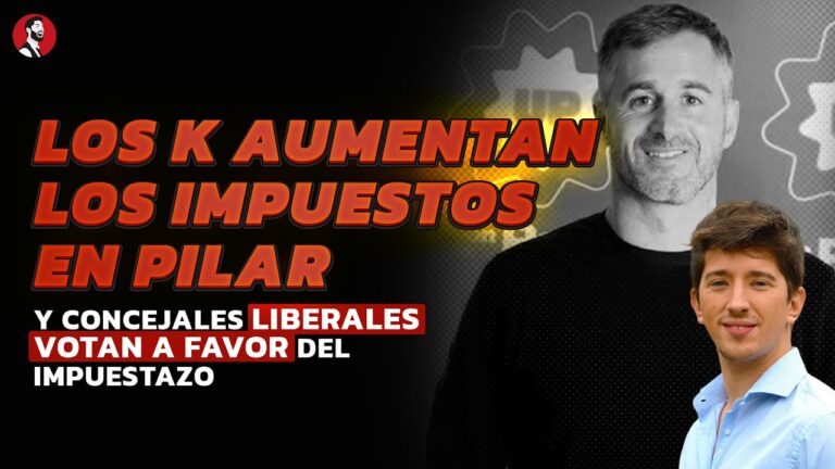 ¡ESCÁNDALO! | Concejales de Milei y de JxC VOTAN A FAVOR de impuestazo K en Pilar