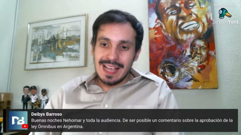 APRUEBAN LAS REFORMAS DE MILEI | #Minireflexiones | NEHOMAR HERNÁNDEZ