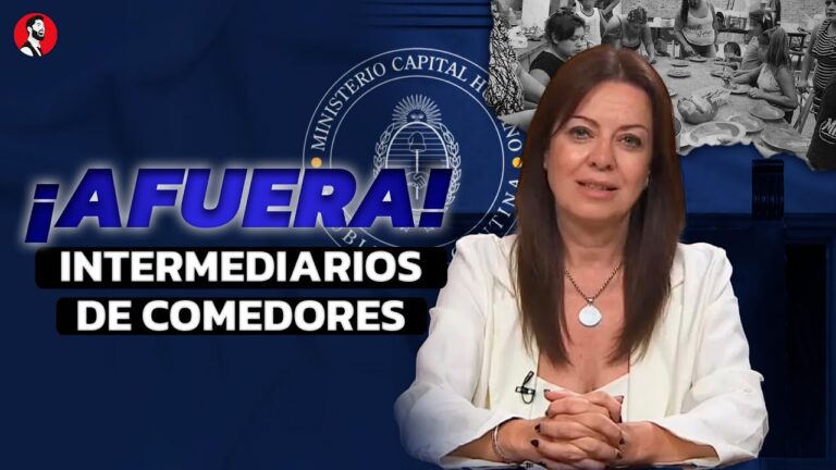 FURIA de los piqueteros porque el gobierno le quitó el curro de los alimentos