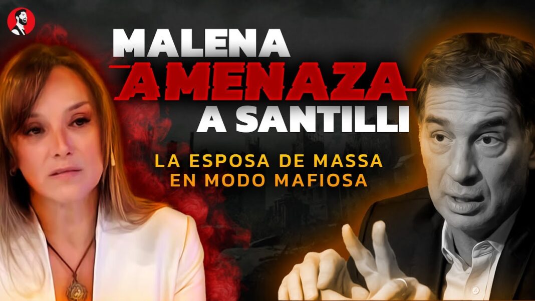 Apareció Malena Galmarini… ¡Y AMENAZÓ A SANTILLI! | La esposa de Massa en modo MAFIOSO