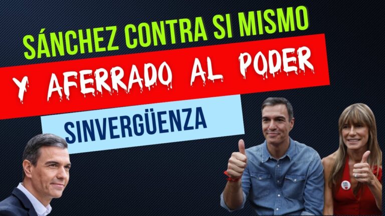 PEDRO SÁNCHEZ CONTRA SÍ MISMO | FUERA DE ORDEN 878 | MIÉRCOLES 5.6.2024.2024