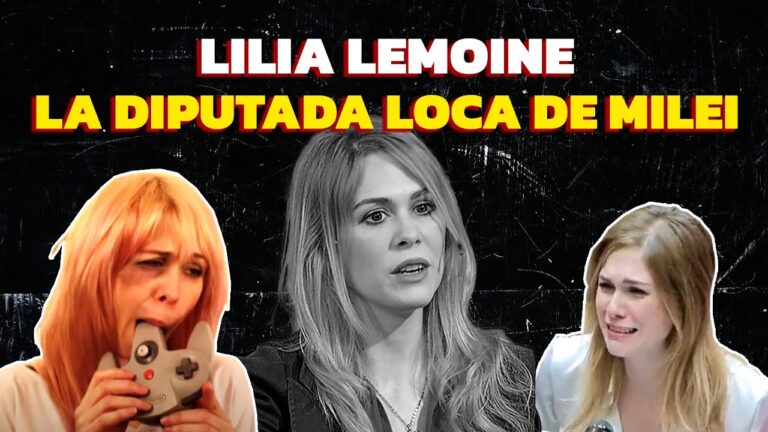Lilia Lemoine la diputada que más problemas le trae a Javier Milei