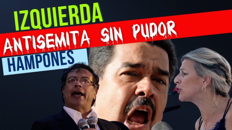 LA IZQUIERDA ES ANTISEMITA SIN PUDOR ALGUNO | FUERA DE ORDEN 871 | MIÉRCOLES 29.5.2024