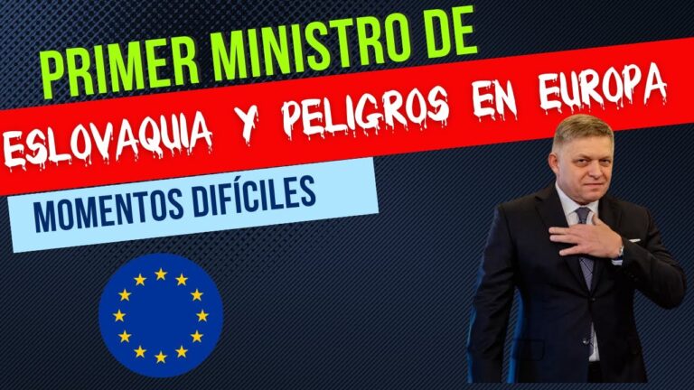CASO DEL PRIMER MINISTRO DE ESLOVAQUIA Y PELIGRO EN EUROPA | FUERA DE ORDEN 862 | MARTES 21.5.2024