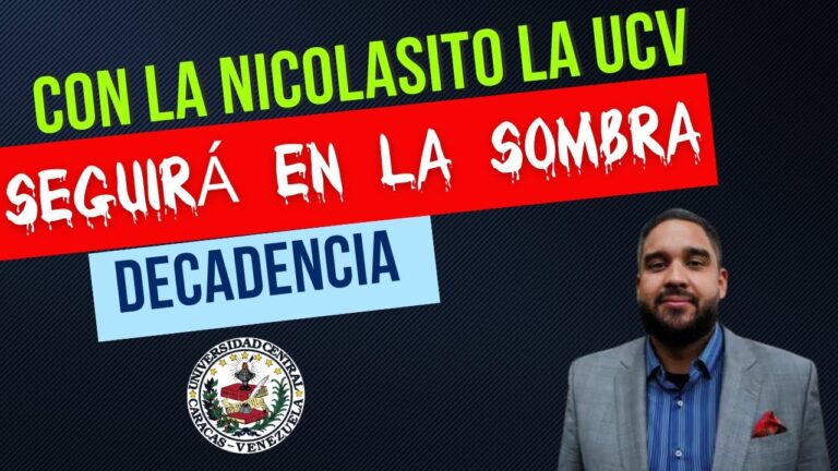 CON NICOLASITO MADURO LA UCV SEGUIRÁ EN LA SOMBRA | FUERA DE ORDEN 861 PARTE 2 | LUNES 20.5.2024