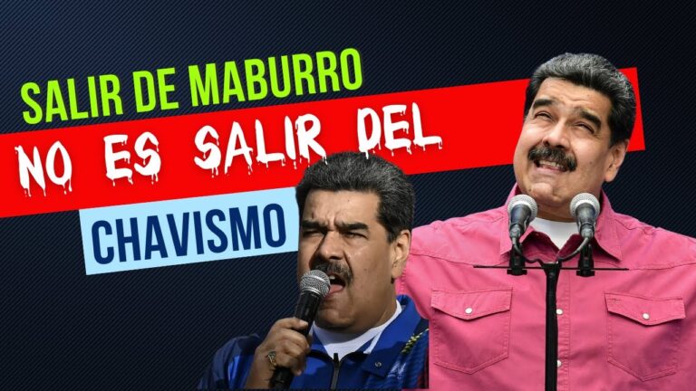 SALIR DE MADURO NO ES IGUAL A SALIR DEL CHAVISMO |  FUERA DE ORDEN 854 |  DOMINGO 12.5.2024