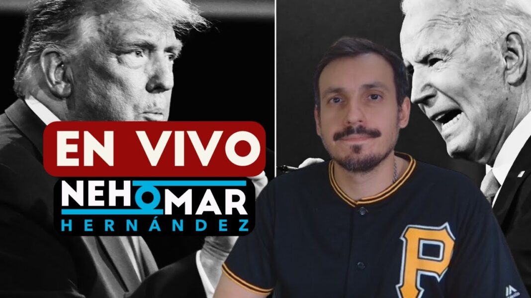 Previa del debate TRUMP vs BIDEN | Live #123 | Nehomar Hernández